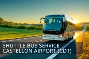 Shuttle Bus from Castellon Airport (CDT) to Valencia and Castellón