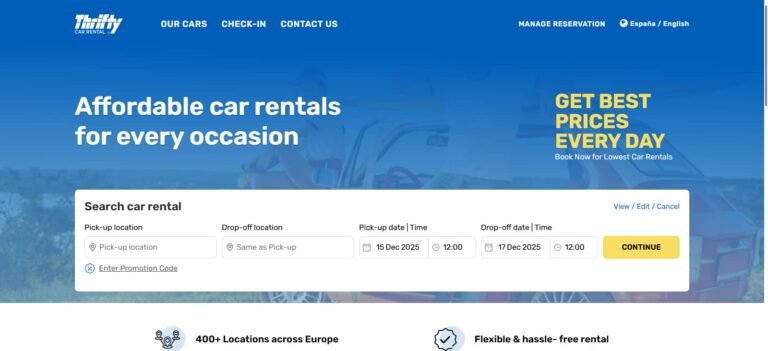 TOP 15 Car Rental Companies UK 2026 » Ranking Rent a Car