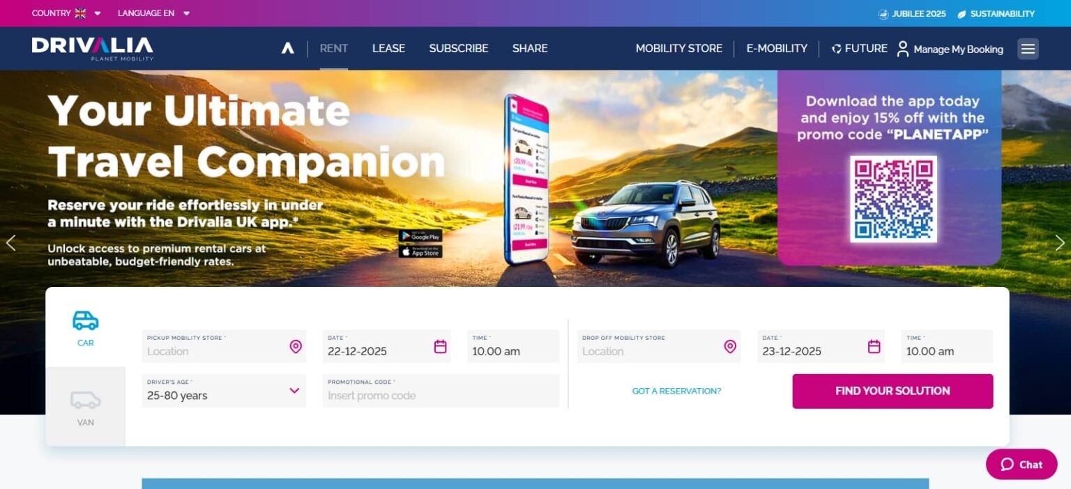 TOP 15 Car Rental Companies UK 2026 » Ranking Rent a Car