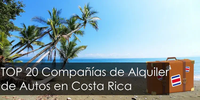 TOP 20 compañías de alquiler de coches en Costa Rica